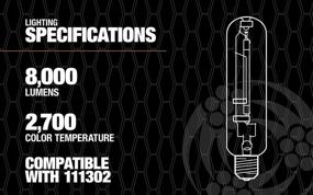 img 2 attached to 💡 Wobble Light WL500H Replacement Bulb: 500W Double Envelope Tungsten Halogen Power for Efficient Work Lighting