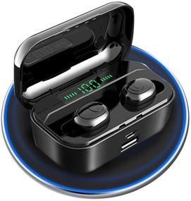 img 4 attached to Bluetooth Wireless Earphone Charging Charger_Black