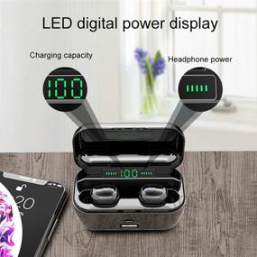 img 2 attached to Bluetooth Wireless Earphone Charging Charger_Black