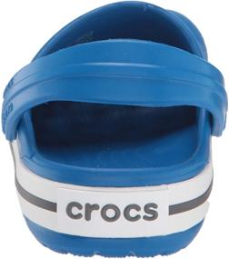 img 2 attached to 👟 Кроссовки для мальчиков Crocs Crocband ярко-синий уголь: стильная и удобная обувь для мальчиков