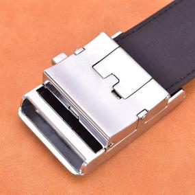 img 1 attached to Talleffort Leather Automatic Ratchet Adjustable Men's Accessories for Belts
