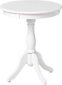 img 4 attached to 💡 ACME Furniture 82804 Alger Side Table: Modern White Design in One Size