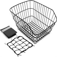 hoobbii rear bike basket: waterproof, adjustable, and rainproof - ideal for most rear bike racks logo