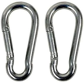 img 4 attached to 🔒 Secure and Durable Pack of Steel Snap Spring Hooks: Ensuring Ultimate Versatility and Reliability