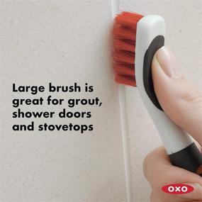 img 2 attached to Enhanced Deep Cleaning Brush Set by OXO Good Grips