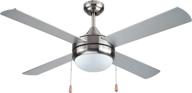 🌀 black+decker bcf5252 ceiling fan: sleek silver design & optimal performance logo