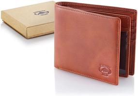 img 2 attached to Stealth Mode Leather Bifold Blocking Men's Accessories for Wallets, Card Cases & Money Organizers