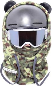 img 3 attached to 🤿 MDXONE Face Mask Over The Helmet Balaclava: Ultimate Protection for Outdoor Adventures