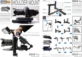 img 2 attached to 📷 ePhotoinc RL01 DSLR Rig Movie Kit - Shoulder Mount Video Camcorder Camera DV DSLR Cameras