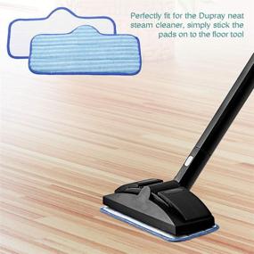 img 3 attached to High-Quality KEEPOW Microfiber Pads for Dupray Neat Steam 🧽 Cleaner - 6 Pack Washable Pads for Stellar Cleaning Results