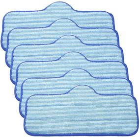 img 4 attached to High-Quality KEEPOW Microfiber Pads for Dupray Neat Steam 🧽 Cleaner - 6 Pack Washable Pads for Stellar Cleaning Results