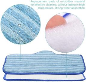 img 1 attached to High-Quality KEEPOW Microfiber Pads for Dupray Neat Steam 🧽 Cleaner - 6 Pack Washable Pads for Stellar Cleaning Results