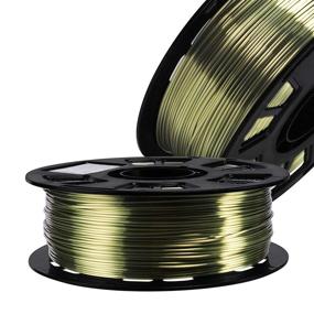 img 4 attached to 🌟 Silk Bronze PLA Филамент: Металлический блестящий материал для 3D-печати от DO3D