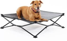 img 4 attached to Coolaroo Portable Elevated 🐾 Pet Bed: The On-The-Go Solution