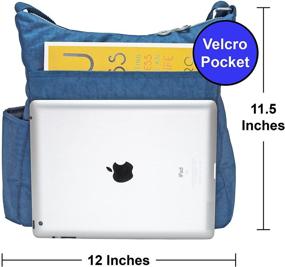 img 1 attached to Secure and Stylish NeatPack Crossbody Bag for Women with RFID Blocking Pocket