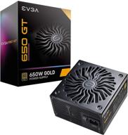 ⚡️ evga supernova 650 gt: блок питания полностью модульный мощностью 650 вт с рейтингом 80 plus gold, режимом eco, вентилятором fdb и гарантией на 7 лет логотип