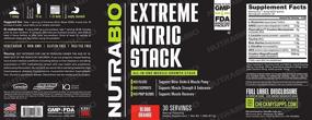 img 2 attached to 💪 NutraBio Extreme Nitric Stack: Advanced Nitric Oxide and Cell Volumizing Formula (Blood Orange) - Boost Performance and Muscle Growth!