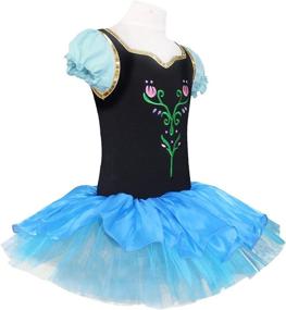 img 2 attached to 👗 Versatile V28 Girls Ballet Tutu Dress in Multiple Styles