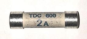 img 2 attached to BUSSMANN TDC600 2A CERAMIC CARTRIDGE FUSE