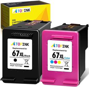 img 4 attached to ATOPINK Ink 67XL Black Color