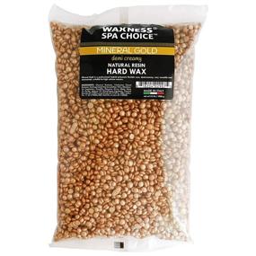 img 2 attached to 🕯️ Waxness Spa Choice Mineral Gold Demi Creamy Hard Wax Beads - Premium Quality Spa Wax for Delicate Areas - 2.2 lb / 1 kg Pack