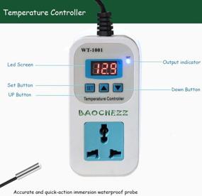 img 3 attached to 🌡️ Контроллер температуры теплицы Thermostat от BAOCHEZZ