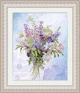 needle embroidery lavender painting include logo