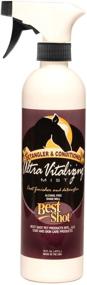 img 2 attached to Ultimate Pet and Equine Grooming Solution: Best Shot Ultra Vitalizing Mist Detangler