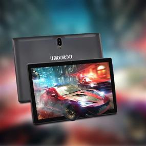 img 3 attached to 📱 UCSUOKU Tablet 10 inch: 4G LTE, Android 10, 4GB RAM, 64GB ROM, Deca Core Processor, HD Touchscreen, 5MP + 8MP Camera, GPS, WiFi, Bluetooth 5.0 - Black