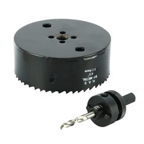 img 4 attached to 🪚 YaeTek Bi Metal Holesaw for Efficient Drywall Cutting