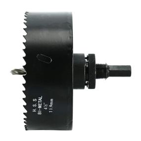 img 2 attached to 🪚 YaeTek Bi Metal Holesaw for Efficient Drywall Cutting