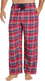 img 2 attached to 👖 EVERDREAM Flannel Pajama Bottoms - Men's Sleepwear & Lounge Clothing