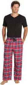 img 1 attached to 👖 EVERDREAM Flannel Pajama Bottoms - Men's Sleepwear & Lounge Clothing