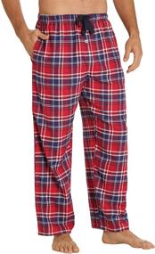 img 4 attached to 👖 EVERDREAM Flannel Pajama Bottoms - Men's Sleepwear & Lounge Clothing