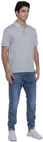 img 1 attached to Classic Fit Men's Clothing: Short Sleeve Fade Resistant Cotton Shirts