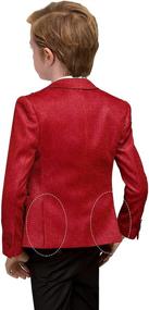 img 1 attached to Wedding Holiday Formal Dresswear Fashion Boys' Clothing for Suits & Sport Coats