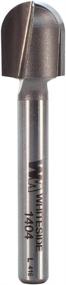 img 3 attached to 🔧 Whiteside 1404 Round Nose Router Bit - 1/4-Inch Radius, 1/2-Inch Diameter, 5/8-Inch Length