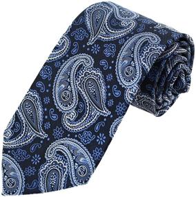 img 4 attached to Epoint Multicolor Silk Patterns Tie for Men's Fashion