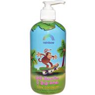 🌈 rainbow research coconuts kids shampoo and body wash - 12 fl oz logo