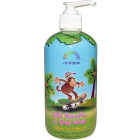 img 2 attached to 🌈 Rainbow Research Coconuts Kids Shampoo and Body Wash - 12 fl oz