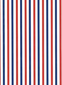 img 2 attached to Patriotic Stripes Wrapping Paper Sheet