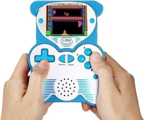 img 4 attached to 🎮 Ultimate Portable Entertainment: Handheld Console for Children