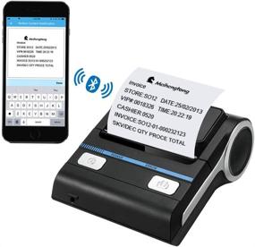 img 2 attached to 🖨️ Meihengtong Bluetooth Receipt Printer 80mm: Wireless Thermal Printer for Office & Small Business, Android Compatible (Not Support Square)