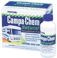 🚽 thetford 20620 campa chem organic liquid holding tank cleaner, 6 pack logo