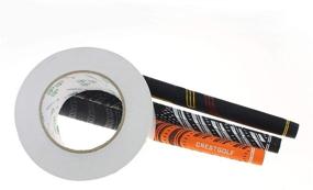 img 2 attached to 🏌️ Crestgolf Golf Grip Tape Roll 2" x 50 yards | Dual Sided for Easy Golf Club Grip Installation | Multi-Purpose Golf Grip Strip Tape | Adjustable & Highly Adhesive Strips