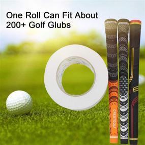 img 3 attached to 🏌️ Crestgolf Golf Grip Tape Roll 2" x 50 yards | Dual Sided for Easy Golf Club Grip Installation | Multi-Purpose Golf Grip Strip Tape | Adjustable & Highly Adhesive Strips