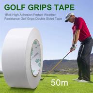 🏌️ crestgolf golf grip tape roll 2" x 50 yards | dual sided for easy golf club grip installation | multi-purpose golf grip strip tape | adjustable & highly adhesive strips логотип