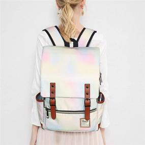 img 3 attached to 🎒 Vibrant Tie Dye School Backpack: Trendy Style for Girls & Women