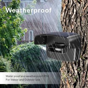 img 1 attached to 🔋 Solar Wireless Driveway Alarm System - Weatherproof Outdoor Motion Monitor and Sensor - 500 Feet Security Driveway Alert with 1 Receiver and 1 Motion Detector by SELDORAUK