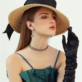 img 1 attached to 🔪 WUWEIJIAJIA 4 Pairs of Unique Fashion Gothic Vintage Silver Axe Dangle Drop Earrings Sets, Perfect for Women and Girls as Statement Jewelry